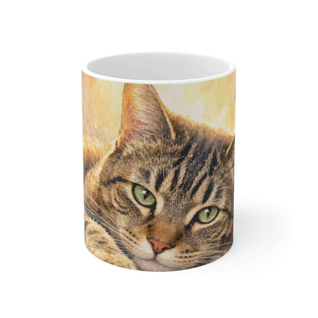 Memorial Pet Portrait Mug — 11oz