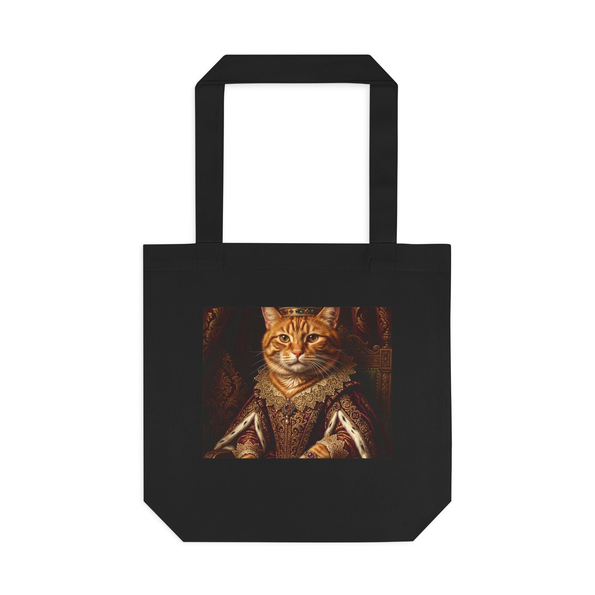 Custom Pet Portrait Tote Bag — Renaissance Royal