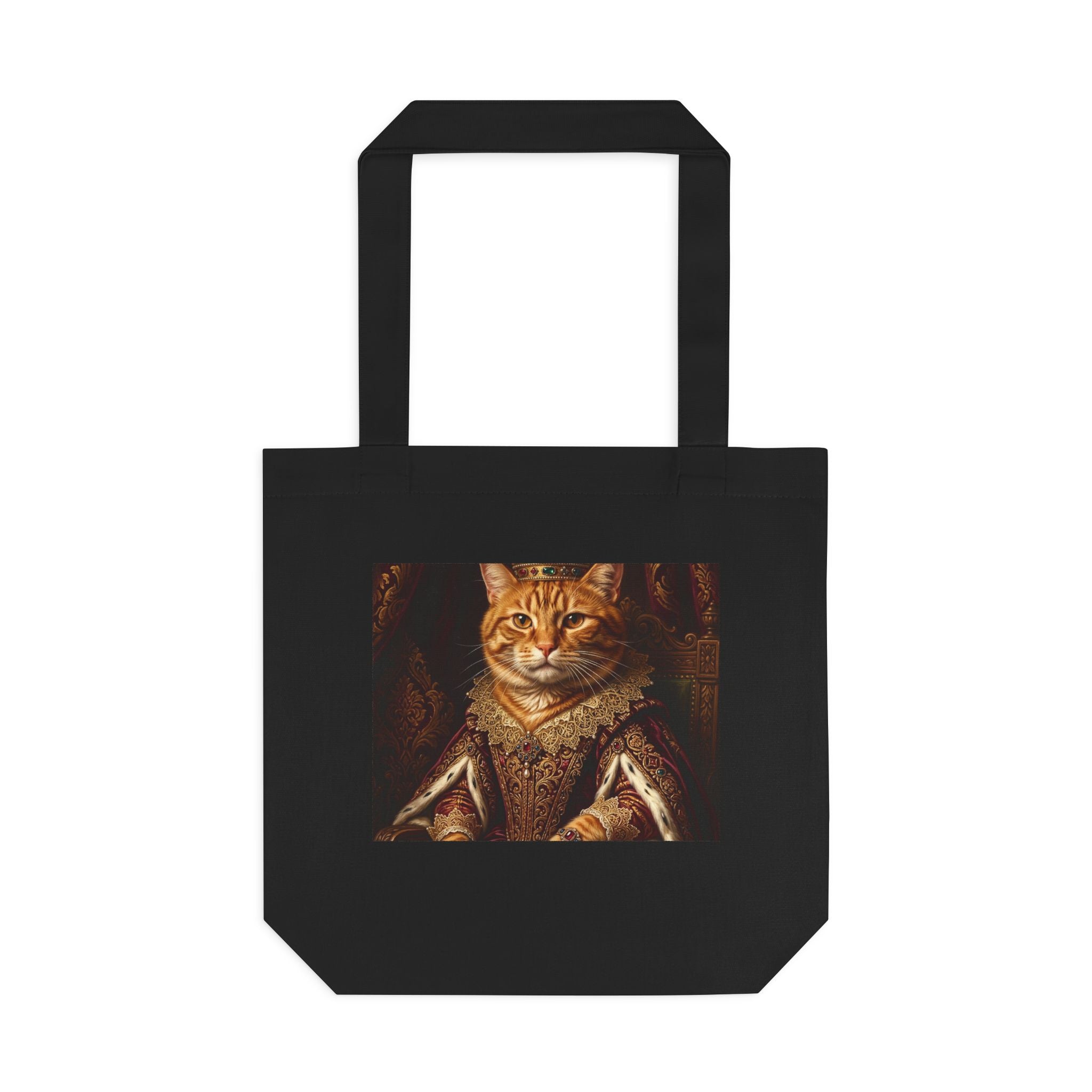Custom Pet Portrait Tote Bag — Renaissance Royal