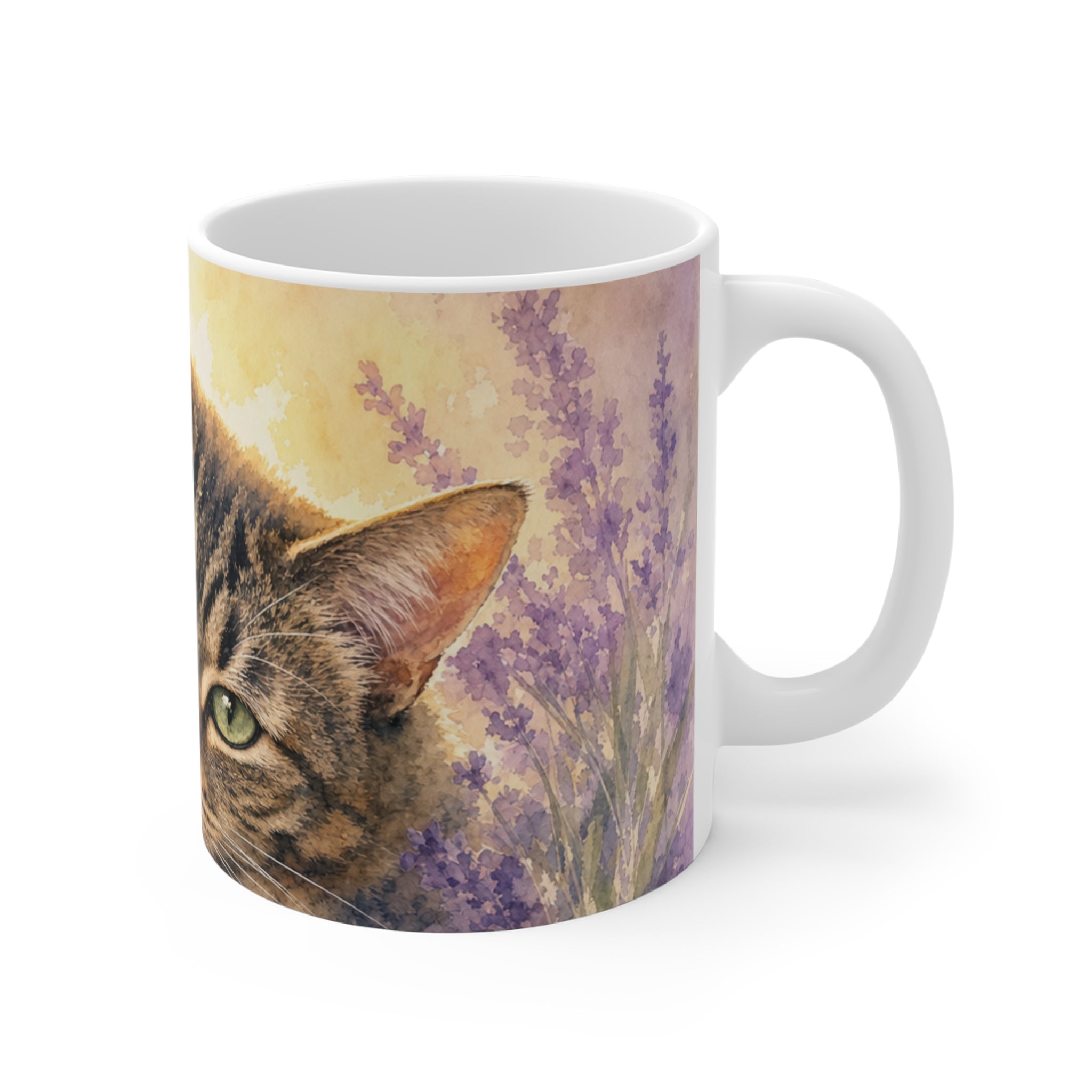 Memorial Pet Portrait Mug — 11oz