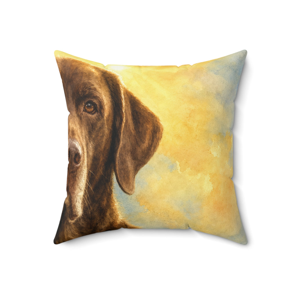Memorial Pet Portrait — Keepsake Pillow