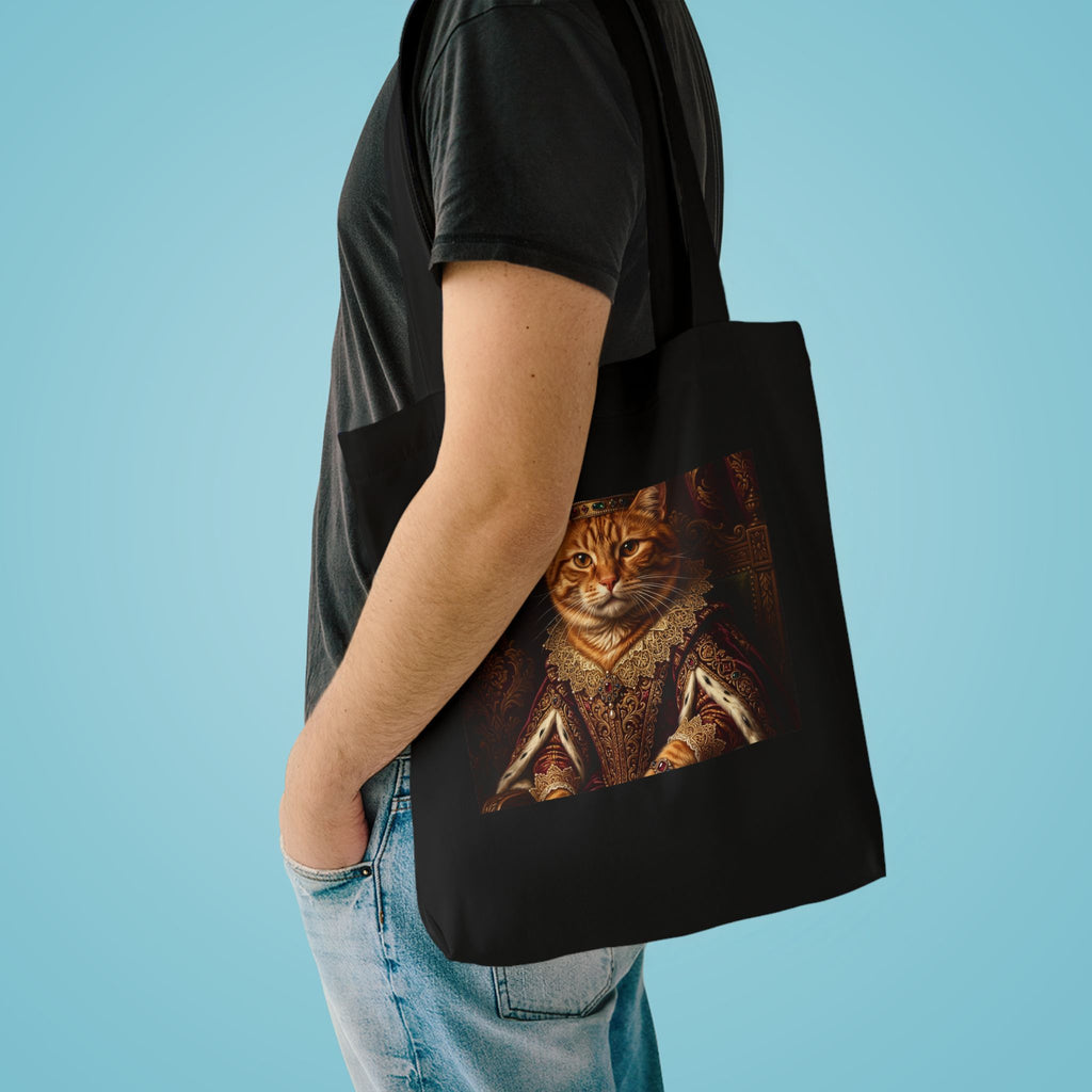 Custom Pet Portrait Tote Bag — Renaissance Royal