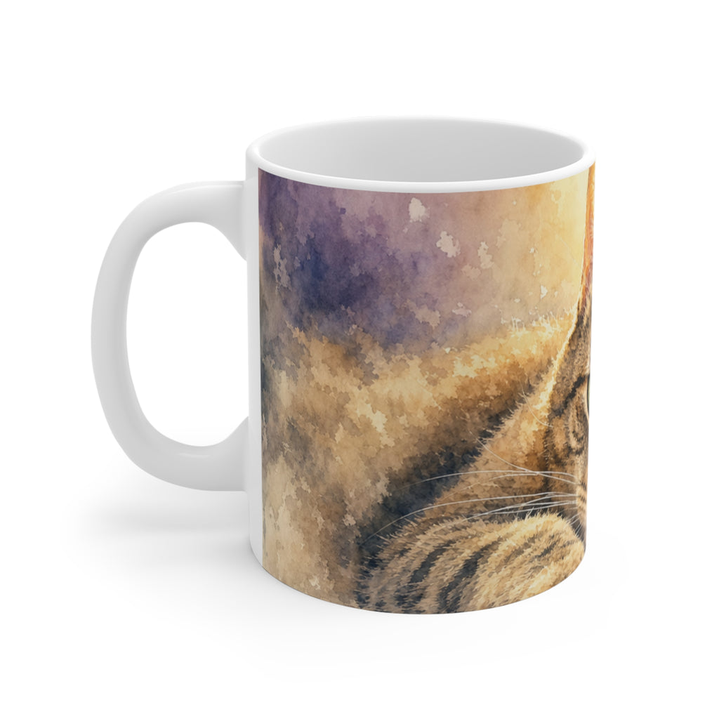 Memorial Pet Portrait Mug — 11oz